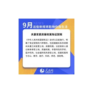 21年9月新规，今起实施！